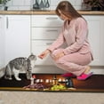 thumbnail image 4 of Red Wine Kitchen Rugs 2 Piece Set Washable Runner Rug Christmas Gift Grape Absorption Kitchen Mat Thanksgiving Day Decorations for Kitchen 17"x 47"+17" x 30" (Wine Glass 2), 4 of 5