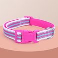 thumbnail image 2 of CSChome Collier pour Animaux Collier Réfléchissant Réglable Décoratif en Polyester avec Sangle Circulaire, 2 of 7