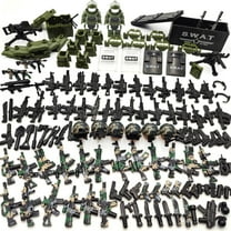ZHX Military Building Block Toys Camouflage Kits Battle Accessories for Minifigure Brick Compatible with Major Brand