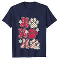 thumbnail image 4 of Camisetas divertidas de estilo navideño para mujer, ropa con estampado de pata de Ho, camisetas de manga corta a la moda, ropa de calle Harajuku Ulzzang, 4 of 5