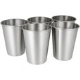 thumbnail image 1 of 5Pcs Premium 304 Stainless Steel Cups, Stackable Drinking Cups , Shatterproof Metal Cups, 1 of 4
