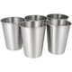 thumbnail image 1 of Taza de acero inoxidable de 5 piezas Taza de acero inoxidable Taza apilable 350ml, 1 of 8