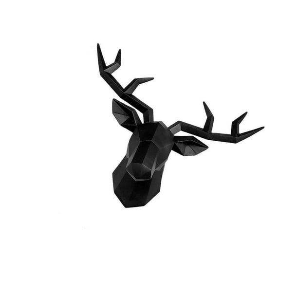 Deer Head Wall Decor Animal Modern Hanging mount Living Room Bedroom