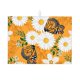 thumbnail image 1 of Fotbe White Floral and Butterflies Alfombrilla de Secado para Cocina con Estampado, 18x24 Pulgadas, 1 of 7