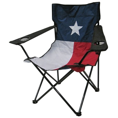 Leigh Country Texas Flag Lawn Chair