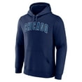 thumbnail image 2 of Men's Navy Chicago Cubs Official Wordmark Pullover Hoodie, 2 of 3