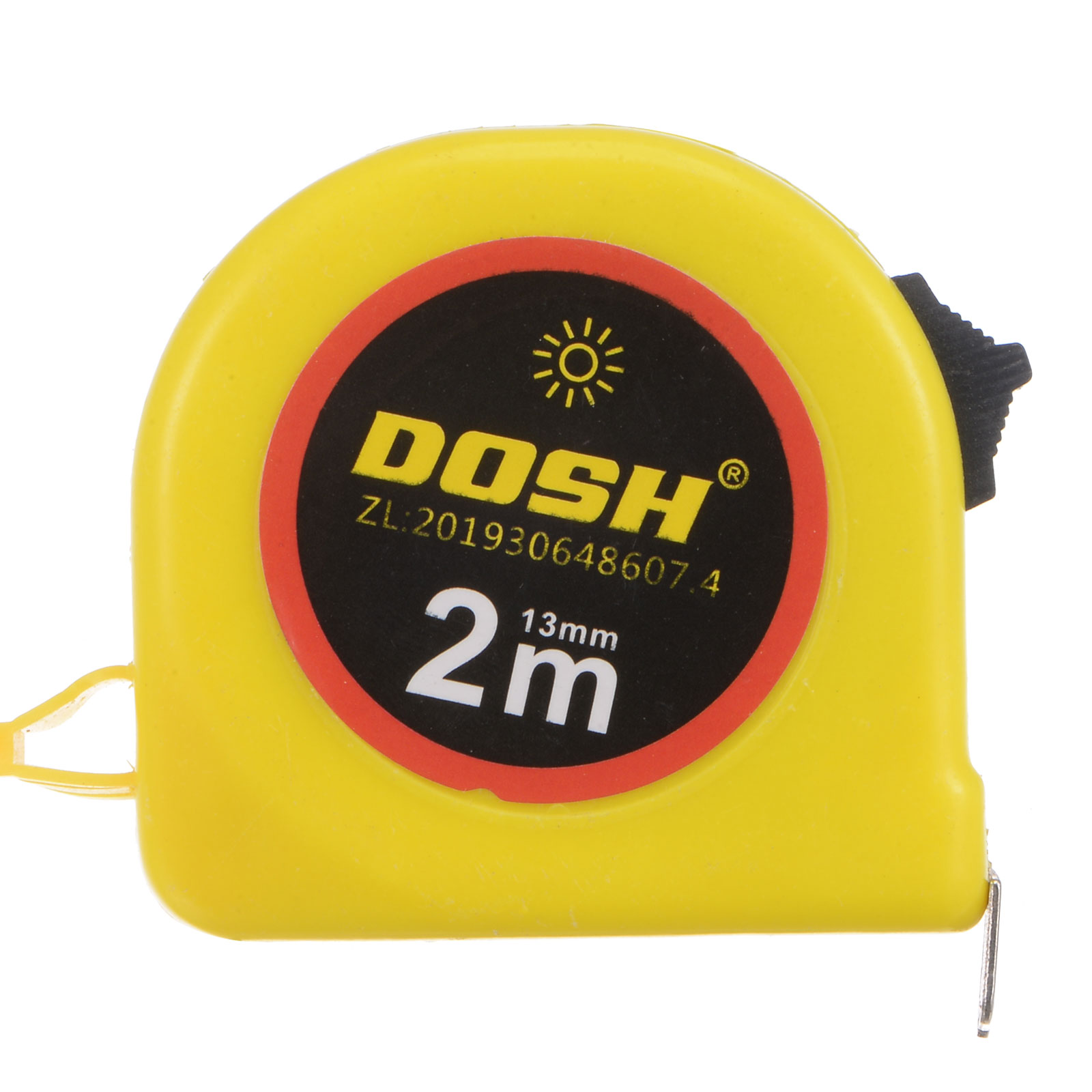 Uxcell Mini Tape Measure 2M Metric Retractable Ruler Stainless Steel