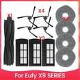 thumbnail image 1 of 16PCS for X9 SERIES Robot Vacuum Cleaner Accessory Washable Mop Cloth Filters Roller Side Brush Replaceable Parts, 1 of 5