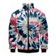 thumbnail image 3 of Chaqueta con cuello alto y estampado tie-dye 3D para hombre y mujer, ropa informal de manga larga, abrigo, ropa para hombre, abrigos de primavera, 3 of 5
