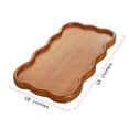 thumbnail image 3 of Beautiful Oversized Wood Tray 18" x 10" by Drew Barrymore, 3 of 6