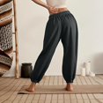 thumbnail image 6 of JJHGVB Sweatpants Women Cotton Sweatpants Long Sweatpants Comfy Pants Ladies Pants Casual Dressy Womens Trousers Ladies Sweatpants Black L, 6 of 8