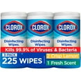 thumbnail image 6 of Clorox Disinfecting and Cleaning Wipes, Crisp Lemon and Fresh Scent, 75 Count Each, 5 Pack, 6 of 10
