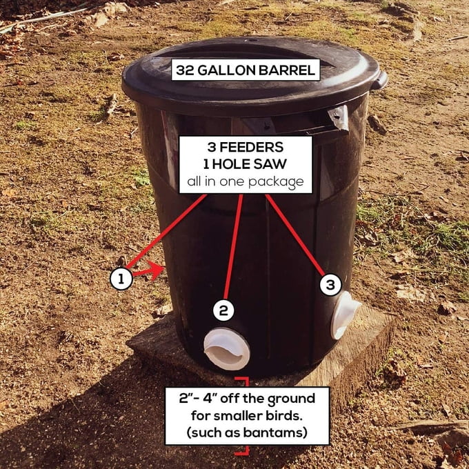 Gravity top bin feeder