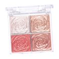 thumbnail image 2 of Paleta de sombras de ojos iluminadoras de 2 a 4 paquetes, altamente pigmentada, profesional, Smooth Girl 2 piezas, 2 of 8