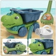 thumbnail image 3 of 1 Set of Outdoor Sand Toys Beach Sand Digging Toys Dinosaur Engineering Truck Toy, 3 of 10
