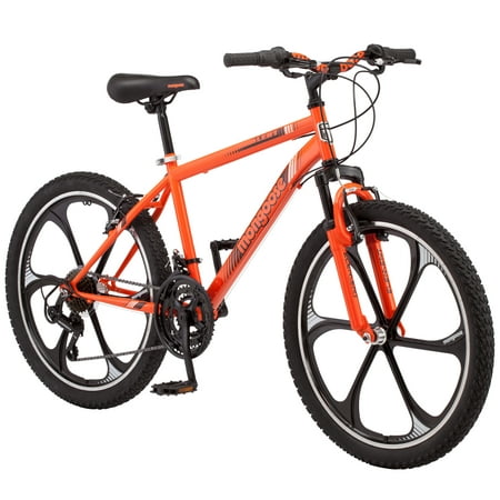 Mongoose Alert Mag Wheel mountain bike, 24-inch wheels, 7 speeds, (Best 20 Mountain Bike)