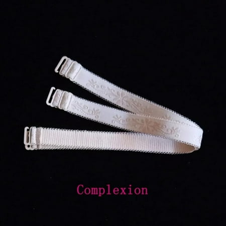 

Adjustable Floral Lace Buckle Bra Straps For Women s Elastic Bra Extension Strap Clip Expander Adjustable Belt Buckle Underwear