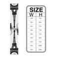 thumbnail image 5 of Eiffel Tower Retro Vintage Stamp Black White Table Runner Home Wedding Table Mat Centerpieces Decoration Dining Long Tablecloth, 5 of 6