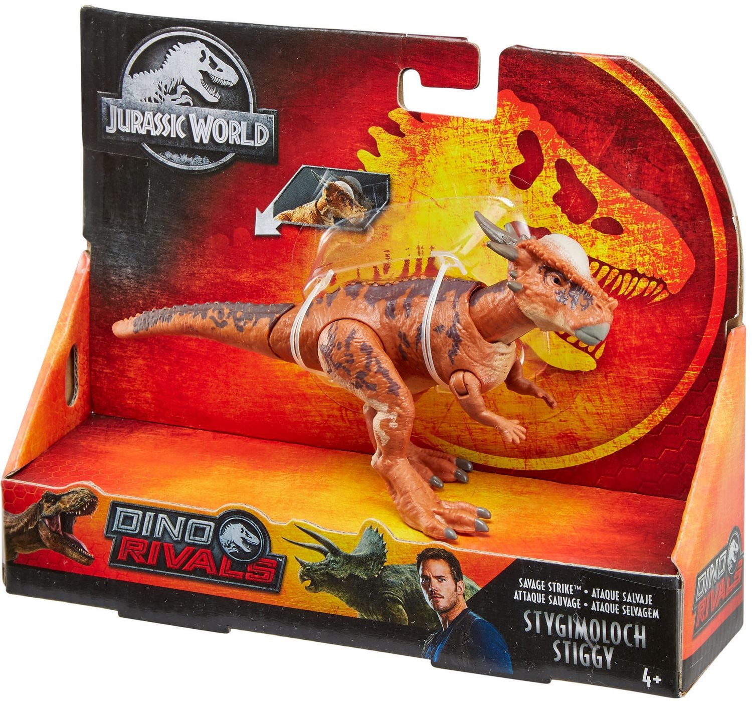 Jurassic World Attaque Sauvage Figurine Stygimoloch Stiggy