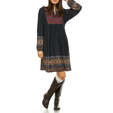 Women's Atarah Embroidered Sweater Dress