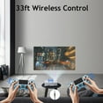 thumbnail image 6 of Wireless Gaming Controller for P4, Remote Controller Compatible with P4/P4 Slim/P4 Pro/PC with Dual Vibration/6-Axis Gyro/3.5mm Sterro Jack, 6 of 6