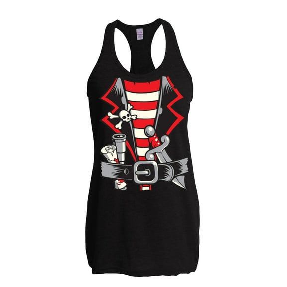 IWPF - Women's Racerback Tank Top - Pirate Costume
