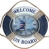 Welcome On Board with Lighthouse Clock