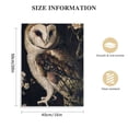 thumbnail image 2 of Shiartex Moody Dark Colors Owl Posters Owl On Tree At Night Canvas Wall Art Retro Cute It'S The Dead Of Night Wild Animal Prints Painting Minimalist Eclectic Aesthetic Wall Decor, 2 of 5
