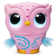 Owleez Flying Baby Owl Interactive Toy with Lights and Sounds (Pink)