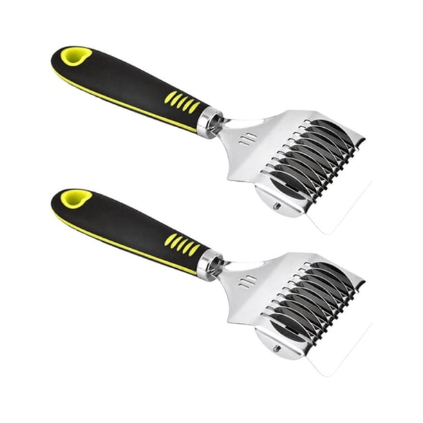 EeaseMX Máquina prensadora de fideos manual de acero inoxidable, 2 piezas, cortadora de masa con rodillo, herramienta para cocinar, hornear y cocinar.