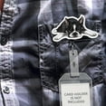 thumbnail image 4 of WIRESTER Design Acrylic Key Card Holder Belt Clip Reel Id Badge Retractable - Boston Terrier Dog Lying Down Looking Up, 4 of 5