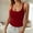 Wine, variant on Women Spaghetti Strap Neck Ribbed Tank Tops Slim Fitted Camisole Basic Sleeveless Layering Shirts Womens Seamless Top plus Size Junior Tops 3x Spaghetti Strap Top plus Size 4x Tan Too Womens plus Size