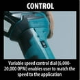 thumbnail image 3 of Makita XMT03Z 18V LXT Lithium Ion Cordless Oscillating Multi Tool, Tool Only, 3 of 6
