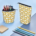 thumbnail image 4 of Kdxio Telescopic Pencil Bag Pen Holder Stationery Case,Stand-up Retractable Transformer Bag Organizer for Christmas Holiday(Yellow Pears), 4 of 6