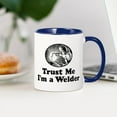 thumbnail image 3 of CafePress - Trust Me I'm A Welder Mug - 11 oz Ceramic Mug - Novelty Coffee Tea Cup, 3 of 4