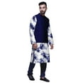 thumbnail image 2 of Atasi Ethnic Dupion Silk Mens Kurta Pyajama Set With Nehru Jacket For Mens Wear, 2 of 3