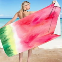 Goattoy Lightweight and Reversible Beach Towel,Sand-Resistant, Quick Dry Durable Towel,Walmart Saving !Ideal for Beach, Pool, and Outdoor Activities