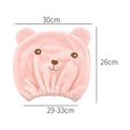 thumbnail image 2 of unbranded Gorro De Con De Animal Rosa Para Secado En Casa Y Gimnasio, 2 of 8