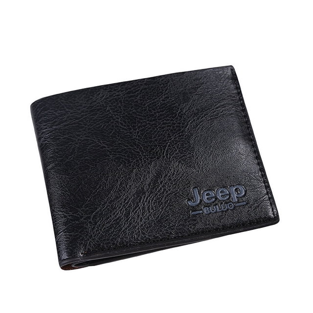 Cartera para hombre, cartera informal de negocios, cartera corta para múltiples tarjetas, monedero para estudiantes y jóvenes, regalo para hombre