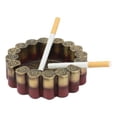 thumbnail image 5 of Ebros Wild Western 12 Gauge Shotgun Shell Round Cigarette Ashtray Figurine 4.5"W, 5 of 6