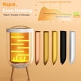 thumbnail image 3 of Calentador de toallas GAMOHOME Luxury Heated Bucket con Bluetooth, 3 of 9