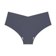 thumbnail image 3 of Durtebeua Women's V Cut High Waisted Bikini Bottom High Leg Cut Swimsuit Bathing Suit Bottoms Grey,XL, 3 of 3