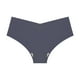 thumbnail image 3 of Braguitas de seda sólida de cintura baja para mujer - Ropa interior transpirable de algodón, secado rápido, diseño sexy, 3 of 3