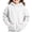 White, variant on Enjoytime Kids Clothes Girls Solid Color Pullover Hoodie Fall Winter Warm Casual Long Sleeve Sweatshirt