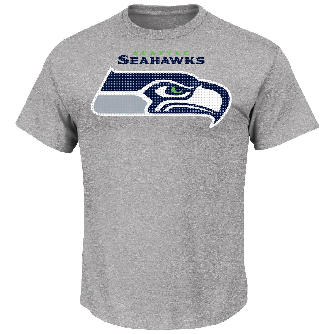 Seattle Seahawks Majestic NFL "Critical Victory 2" Men's T Shirt   Gray