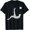 Black, variant on Soccer Player Men Boys Kids T-Shirt