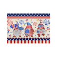 thumbnail image 2 of American Themed Table Placemat Set - Durable Linen Placemats for Patriotic Parties, Family Gatherings, Indoor and Outdoor Events, Easy Clean Dining Table Decor Accessories, 2 of 6