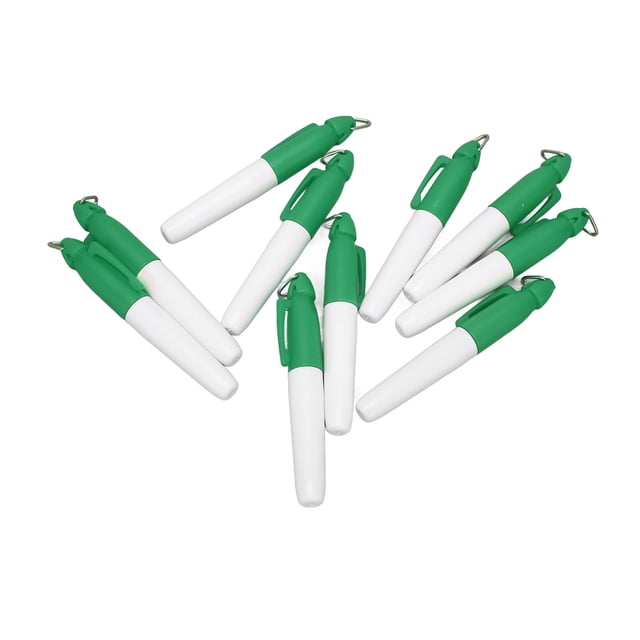 10pcs Ball Line Marker,Ball Line Marker Tools Pen Alignment Marker Ball Markers Line Ball Marker Line Triple Track Drawing Tool For Outdoor