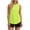 Yellow, variant on Qiopertar UPF 50 Sun Protection Tank Tops for Women Sleeveless Activewear Tops Breathable Moisture Wicking Workout Yoga Casual Comfy Crew Neck High Low Hem, Purple S