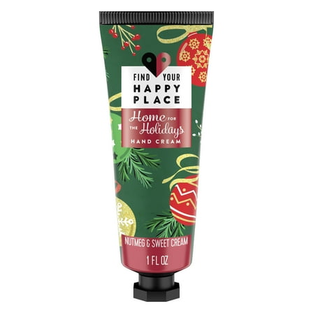 Find Your Happy Place Hand Cream Home For The Holidays Nutmeg And Sweet Cream 1 fl oz